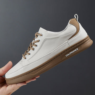 Zapatos de Cuero Europeos para Hombre Verano Transpirables Sección Fina - Image 4