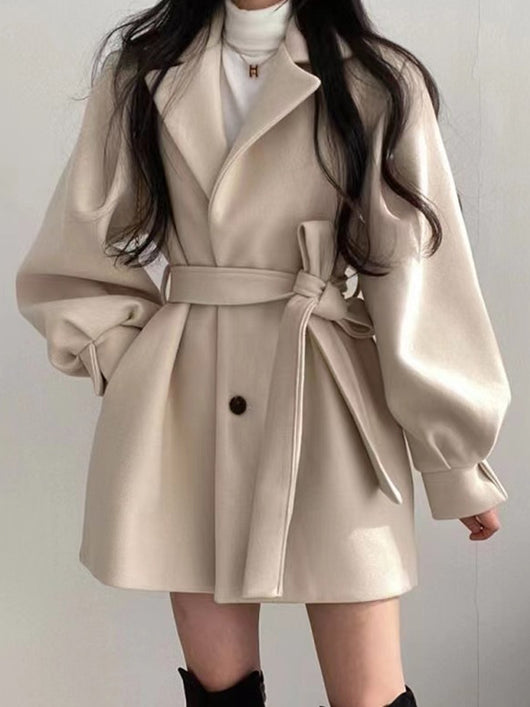 Abrigo de Lana Estilo Hepburn para Mujer - Image 8