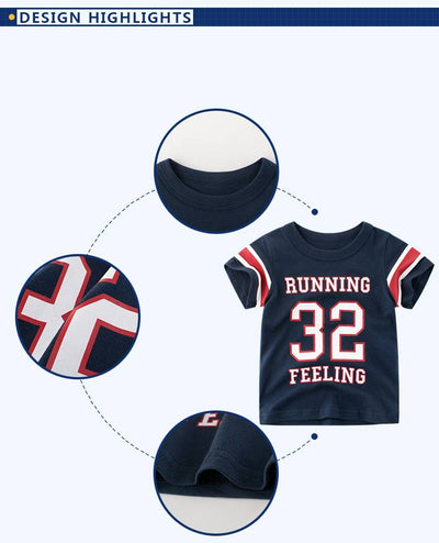 Playera Infantil de Verano para Niños - Manga Corta Fresca y Cómoda - Image 6
