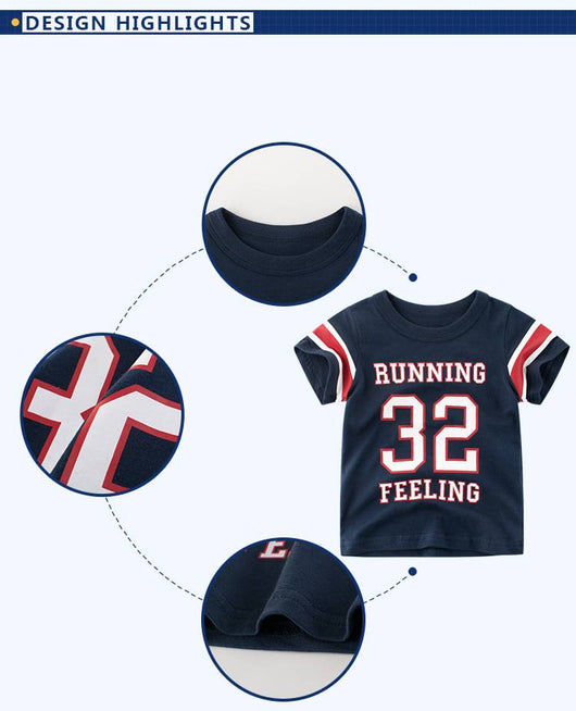 Playera Infantil de Verano para Niños - Manga Corta Fresca y Cómoda - Image 6