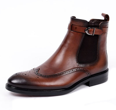 Botas Vaqueras Martin de Cuero Premium - Estilo Ejecutivo Elegante - Image 25