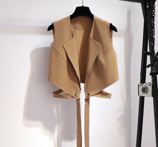 Conjunto Chaleco Estilo Occidental Reductor de Edad - Dos Piezas - Image 10