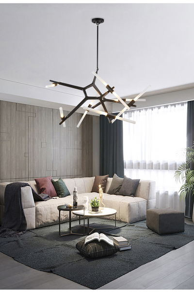 Lámpara Colgante Minimalista de Diseño Irregular para Sala y Comedor - Image 14