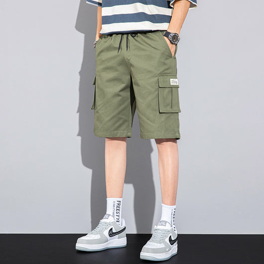 Pantalones Cortos Overol Hombre Estilo Verano - Diseño Suelto Trendy - Image 11