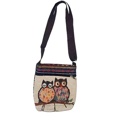 Bolso Bandolera Bordado Étnico con Elefante y Mariposa Estilo Chino - Image 39