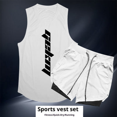 Conjunto Deportivo para Hombre - Chaleco y Shorts para Correr y Entrenamiento - Image 10