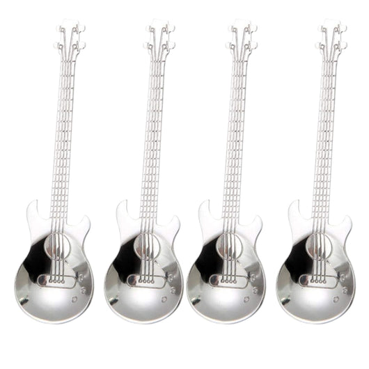 Juego de Cucharas Guitarra Acero Inoxidable para Café, Postre y Té - Image 17