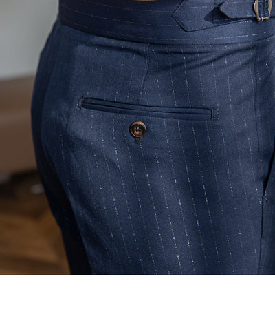 Pantalón Casual de Cintura Alta para Hombre, Recto y sin Planchado - Image 26