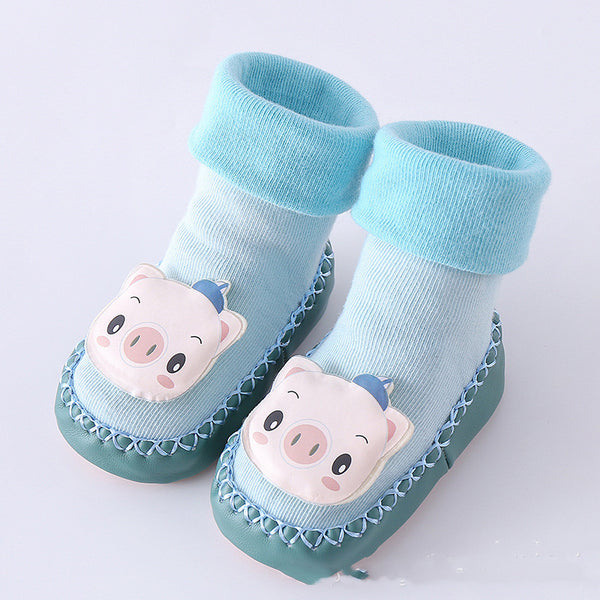 Calcetines de Interior para Bebé - Zapatos de Algodón para Recién Nacidos