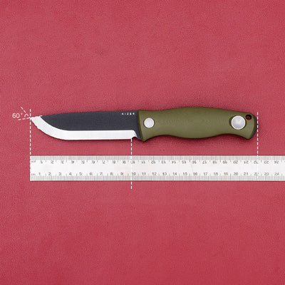 Cuchillo de Campamento Portátil con Hoja de Acero 1095 y Mango Mikata - Image 7