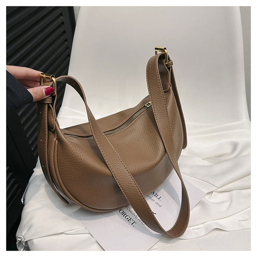 Bolso Mensajero de Cuero Suave Capacidad Grande para Llevar Bajo el Brazo - Image 29