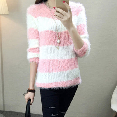 Suéter Cuello Redondo Mohair Suelto - Image 10