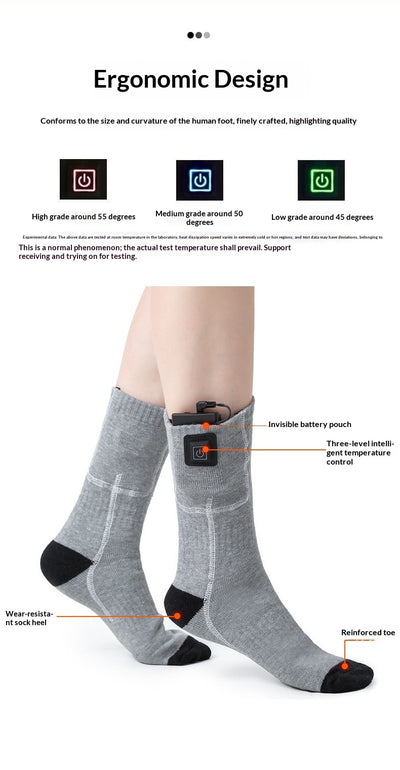 Calcetines Térmicos Recargables con Control de Temperatura en 3 Velocidades - Image 25