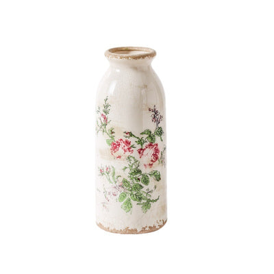 Jarrón Decorativo de Cerámica Estilo Pastoral Retro para Mesa - Image 6