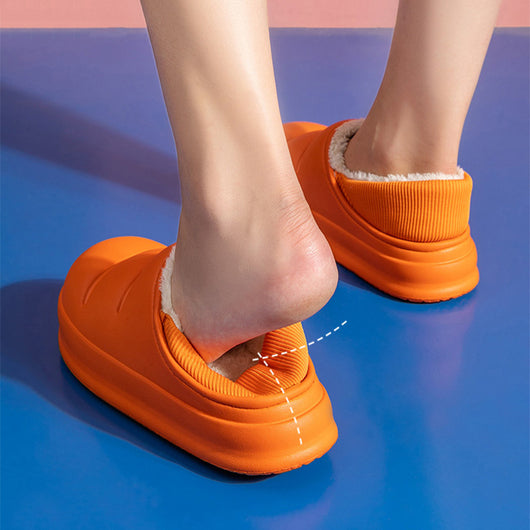 Pantuflas de Pareja Algodón Invierno Cálidas Impermeables para Casa y Jardín - Image 5