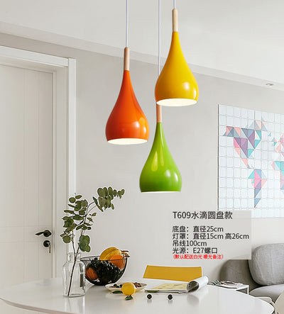 Lámpara de Techo Nórdica de Tres Brazos para Comedor - Diseño Minimalista Moderno - Image 28