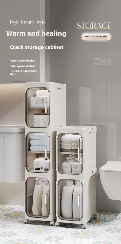 Gabinete Organizador Plegable Multifuncional para Baño - Image 18
