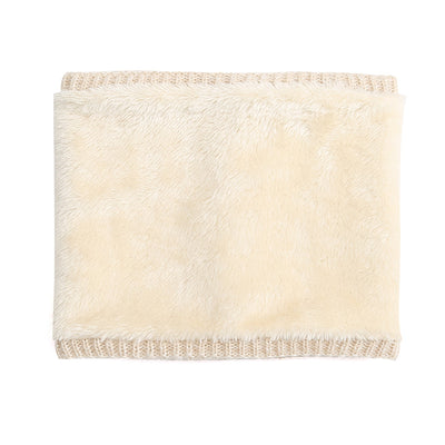 Bufanda Tejida de Rayas Anchas con Forro Polar para Hombre - Image 25