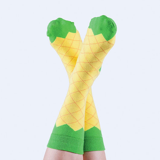 Calcetines para Parejas Frutas Tropicales - Sandía, Piña y Chocolate - Image 7
