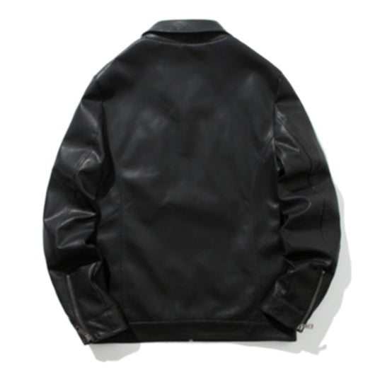 Chaqueta de Cuero para Motocicleta Ouma - Estilo Casual Juvenil - Image 15