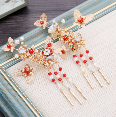 Tocado Vintage con Fleco - Accesorio de Moda Retro - Image 6