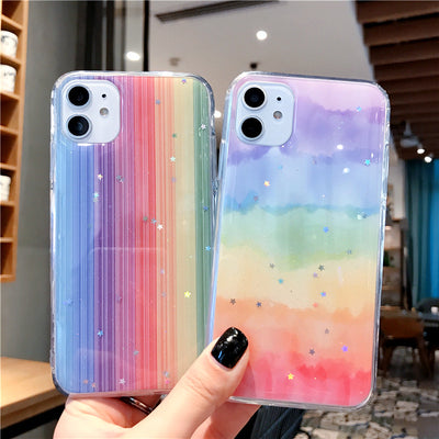 Funda iPhone 12 Pro Max Efecto Arcoíris con Resina Epoxi - Image 7