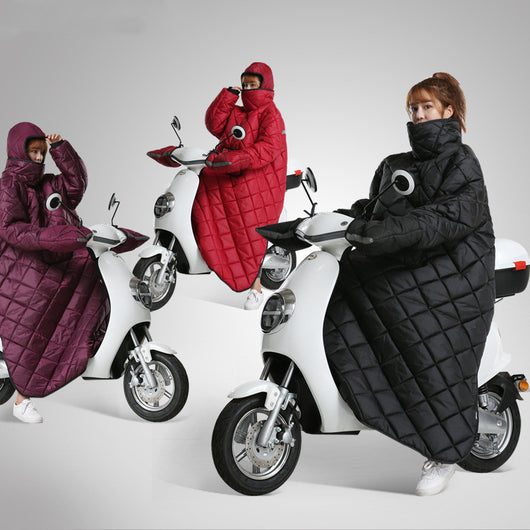 Chaqueta Cortavientos Acolchada Impermeable con Asa de Transporte - Image 25