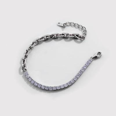 Pulsera de Plata 925 Ajustable Lujo Minimalista Retro - Image 4