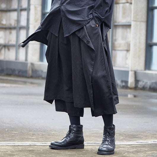 Pantalones Hakama Tobilleros Casual - Image 11