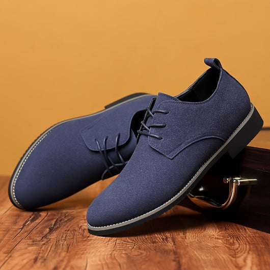 Zapatos Casuales de Cuero para Hombre Talla Grande - Gamuza Premium - Image 7