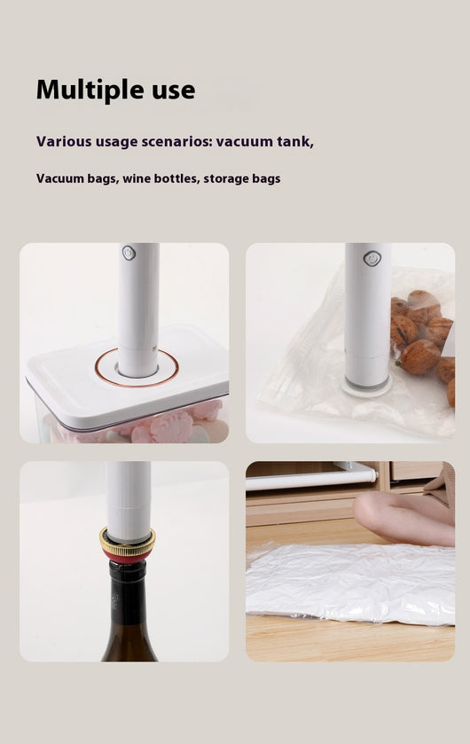 Selladora al Vacío Portátil Recargable para Conservación de Alimentos - Image 10