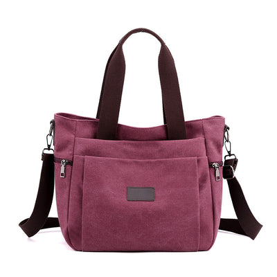 Bolsa Mensajera Retro de Lona para Viajes - Estilo Vintage para Mujer - Image 5