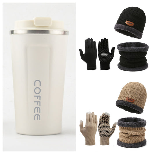 Conjunto Invernal 3 en 1: Bufanda, Guantes y Gorro de Lana Térmica - Image 35