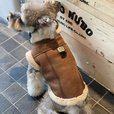 Abrigo Térmico para Perros con Forro de Lana y Tela Melocotón - Image 8