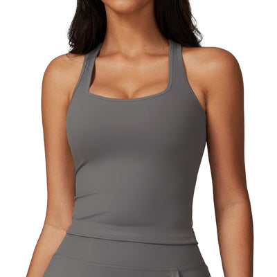 Brasier Deportivo Espalda en H con Tela Cepillada para Mujer - Image 2