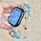 Pedra Olho de Tigre Azul 38ou40ou41ou42 MM