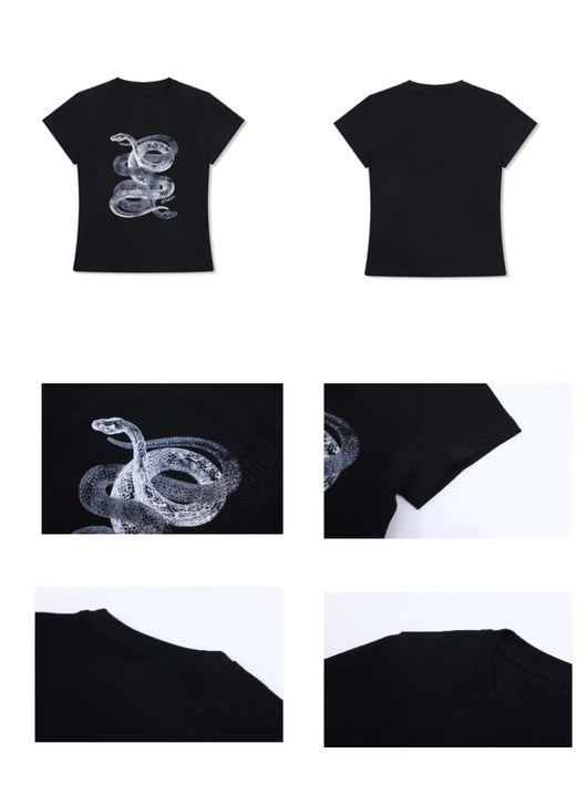 Playera Casual Estampada Slim Fit para Mujer - Image 9
