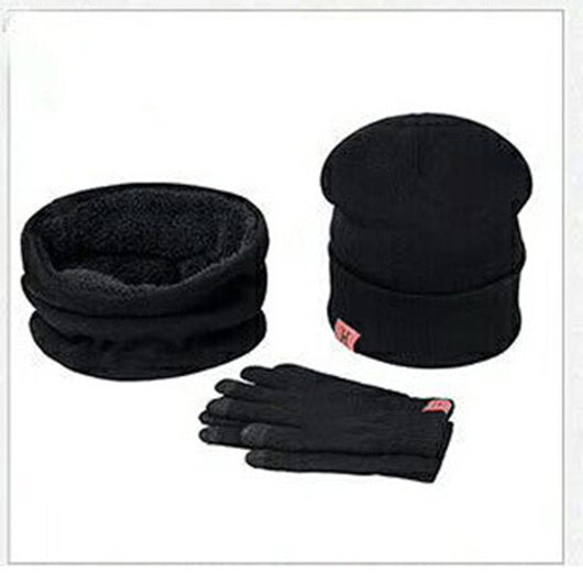 Gorro Tres Piezas con Forro de Terciopelo Cálido - Image 7