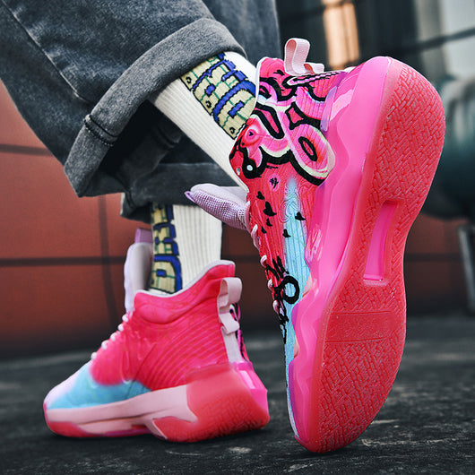 Zapatillas de Baloncesto Altas Luminosas - Image 9