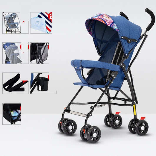 Carrito Plegable Portátil para Bebé - Diseño Compacto y Funcional - Image 14