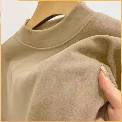 Camiseta Cuello Alto Manga Larga Hombre Otoño - Image 7