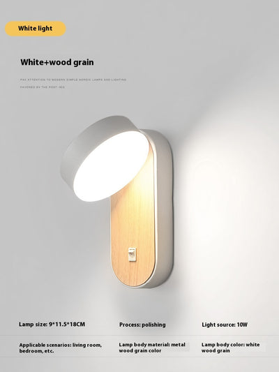 Lámpara de Pared para Mesita de Noche - Diseño Minimalista - Image 6