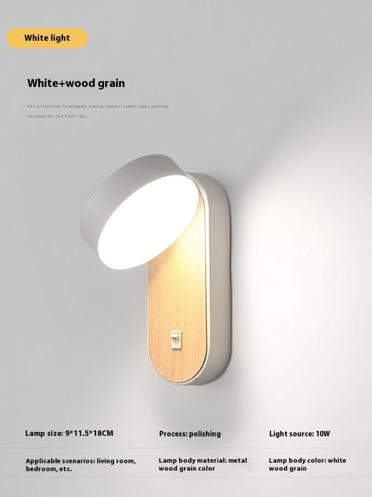 Lámpara de Pared para Mesita de Noche - Diseño Minimalista - Image 6