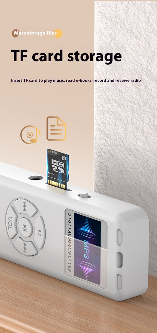 Reproductor MP4 Walkman con Bluetooth, Grabadora de Voz y Lápiz Inteligente - Image 16