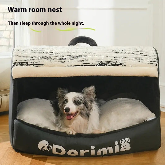 Casa para Mascotas de Cuatro Estaciones Desmontable y Lavable - Image 2
