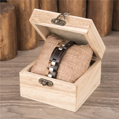 Pulsera de Madera de Sándalo con Lettering - Joya de Moda Artesanal - Image 17