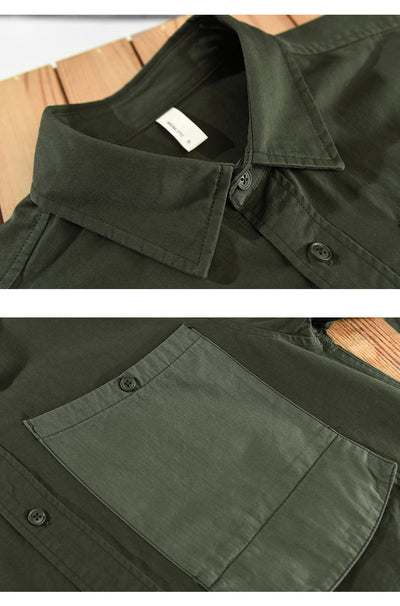 Camisa de Trabajo 100% Algodón Puro para Hombre - Image 12