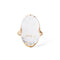 Summer Vintage Ice Crystal Floating Flower Ring Crystal ring 5