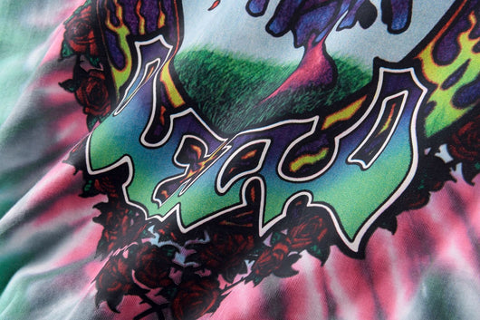 Remera Tie Dye Calavera Religiosa Estampada Manga Larga - Image 10
