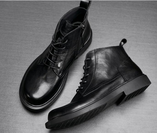 Botas Martin de Cuero Genuino para Hombre - Estilo y Durabilidad - Image 8